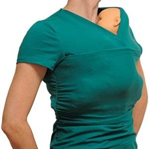 Vija Skin-to-skin Kangaroo Shirt in Jade